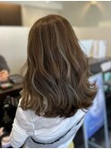 大人ハイライト×透明感ブランジュ