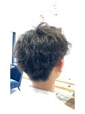 メンズ/パーマ風癖毛カット