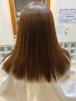 エル ブランシュ elle blancheの写真/ドライカットで創る、再現性の高いスタイル。あなたの個性を生かしたヘアスタイルで日々のお手入れも簡単◎