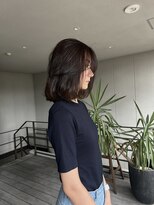 リバレッジ 広尾(Leverage)&nbsp;大人海外ヘア重めボブ【広尾/恵比寿】担当:柴崎