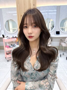 アフロートリノ(AFLOAT Leino) 大人可愛い韓国ヘア　レイヤーカット　くびれヘア　似合わせ#