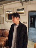 前下がりのショートスタイル