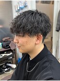 大人気の波巻きパーマ!