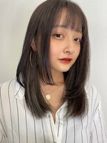 クプア 柏(kupua)&nbsp;エアリーロング/切りっぱなしボブ/ピンクブラウン/美髪[柏駅]