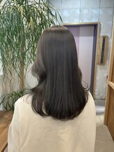 ナインスフロア(9NINTH FLOOR) 暗髪透明感オリーブカラー/オリーブベージュ/オリーブグレージュ