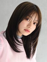 アース クロスガーデン川崎店(HAIR&MAKE EARTH)&nbsp;レイヤー×ストレート