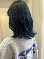 ヘアーデザイン シュシュ(hair design Chou Chou by Yone) ブルーカラー/ブリーチ/ダブルカラー