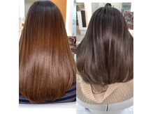 カットアンドカラーエーワイ 北小金店(Cut&Color AY)の雰囲気（髪質改善ストレート￥13000　縮毛矯正ではありません）
