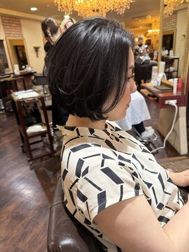 フェイバー 赤坂店(FAVOR) 柔らかい上品なボブ