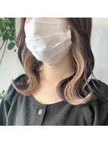 サクラ 岐阜(SAKURA)&nbsp;インナーカラー『カルーアベージュ』　２ブリーチ