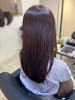 エフフォーユアヘアー 北方店(F for your hair)&nbsp;ワインレッドカラー