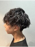 ツイストスパイラルパーマ/マッシュ/10代/20代/メンズカット
