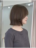 【ami】ボブ/オリーブベージュ/ベージュ/四条/河原町
