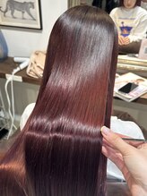 ナルヘアー 越谷(Nalu hair) 美髪/髪質改善/酸性ストレート/縮毛矯正/before→after