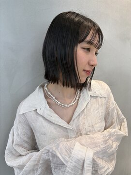 ロンドプロフィール 浦和(Lond profil) ブリーチなしカラー伸ばしかけヘア簡単スタイリング小顔ヘア