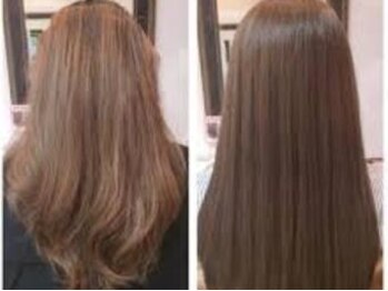 ヘアガーデン(HAIR garden)の写真/水素トリートメントで髪質改善をし、うるツヤの美しい髪へと導く♪リラックスできる空間で髪を大切にケア◎