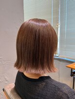 バブルス 新所沢店(BUBBLES)&nbsp;オレンジカラーとボブ