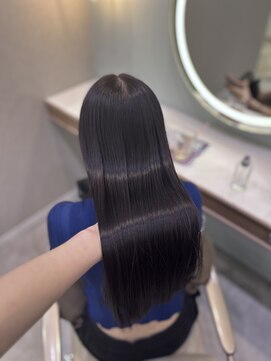カノン(kanon hair&beauty) ブラックラベンダー/キラテラカラー/艶髪/多摩/多摩センター