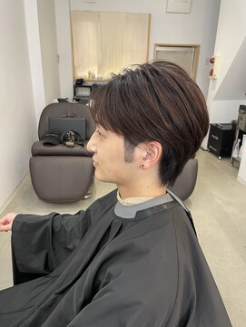 ザワン(The one) ヘアカラー#韓国風カット#韓国#フェザーパーマ