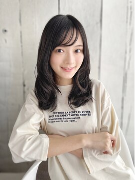 ティエル 町田店(tiel) 【町田】内巻きセミロング×透明感/大人可愛い