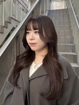 エヌアイ オモテサンドウ(ni omotesando) ラベンダーブラウン♪♪   色落ちまで可愛いカラー