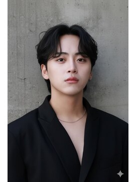 ピヨン 心斎橋(piLLon) MEN’S HAIR/サーフカール/刈り上げセンターパート/心斎橋