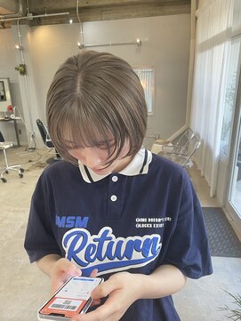 ナイーヴヘア(NAiVE HAIR) 【NAIVEHAIR】グレージュカラー