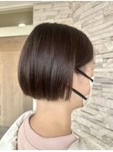 コンパクトなパツっとミニボブ