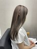 【大人筋感】カット+白髪ぼかしハイライト+オーダーメイドTR25350→22050~