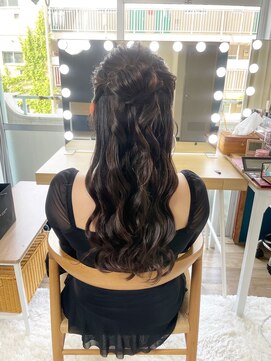 美容堂 花嫁前撮りヘアメイク