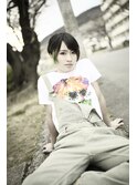 ユニセックス風＊個性派ショート