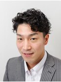ツーブロパーマヘアー