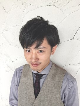 ルシード スタイル レクラ 栄生店(L'UCIDO STYLE L'eclat) 実は硬毛、でもカットでこんなにマイルドマッシュ