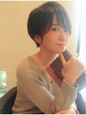 抜け感抜群★気取らないマニッシュショート kine