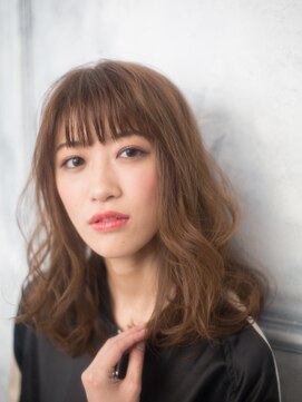 ヘアメイク パッセージ 千歳船橋店(hair make passage) 伸ばしかけ波パーマ