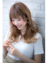 エルデ ナインズ ヘアー スタンド 川口店(elde 9's HAIR STAND)&nbsp;シルキーチョコレート＆プリカールの大人ガーリーモードヘア
