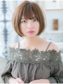 *mod's越谷*シュッと引き締め!小顔前下がりボブa!