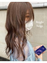 リンク ヘアスペース(Link hair space)&nbsp;【Link】[お客様スタイル154]　#ベージュ#セミロング