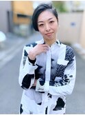 【morio池袋】綺麗でかっこいい黒髪ショート♪