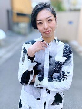 ラウンジ モリオ イケブクロ(Lounge MORIO Ikebukuro) 【morio池袋】綺麗でかっこいい黒髪ショート♪