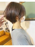 あたまのかたちがきれいになるショートとボブのあいだ