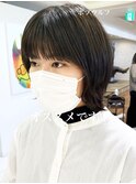 #ウルフカット#ボブウルフ#レイヤー#外ハネ#ロブ#くびれミディ