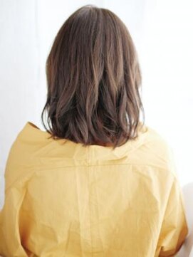 ヘアメイク ナル(hair make nalu) かきあげバングのカールスタイル