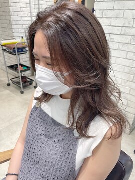 フェリア 渋谷(Feria) 【filo by feria】ラベンダーグレージュ 福田沙也加