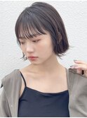 MIXボブ☆#イメチェン#モード#ダークアッシュ