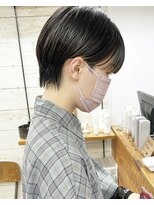 コス(kos)&nbsp;大人可愛い/ココアベージュ/グレージュカラー/ボブウルフ/黒髪