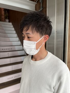 アヴァンス 天王寺店(AVANCE.) MEN'S HAIR ソフトツイスト×ツーブロック