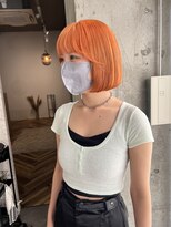 ラニヘアサロン(lani hair salon)&nbsp;【天神/大名】オレンジ【ハイトーン】