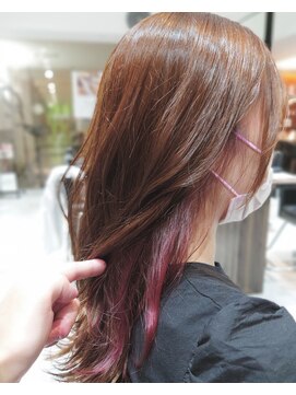 アヴァンス 和泉中央店(AVANCE) インナーカラー×艶カラー×髪質改善