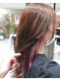 インナーカラー×艶カラー×髪質改善